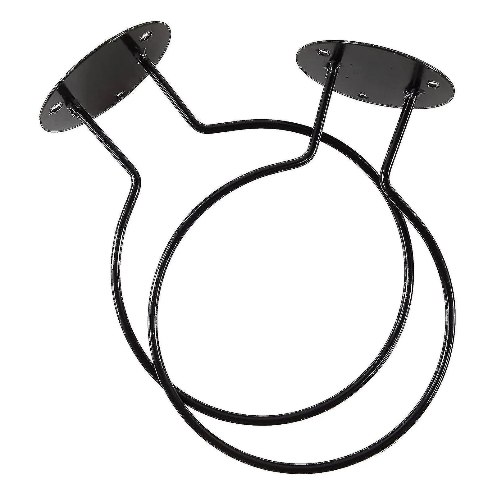 2pcs Soporte de pelota montado en la pared para baloncesto voleibol rugby fútbol