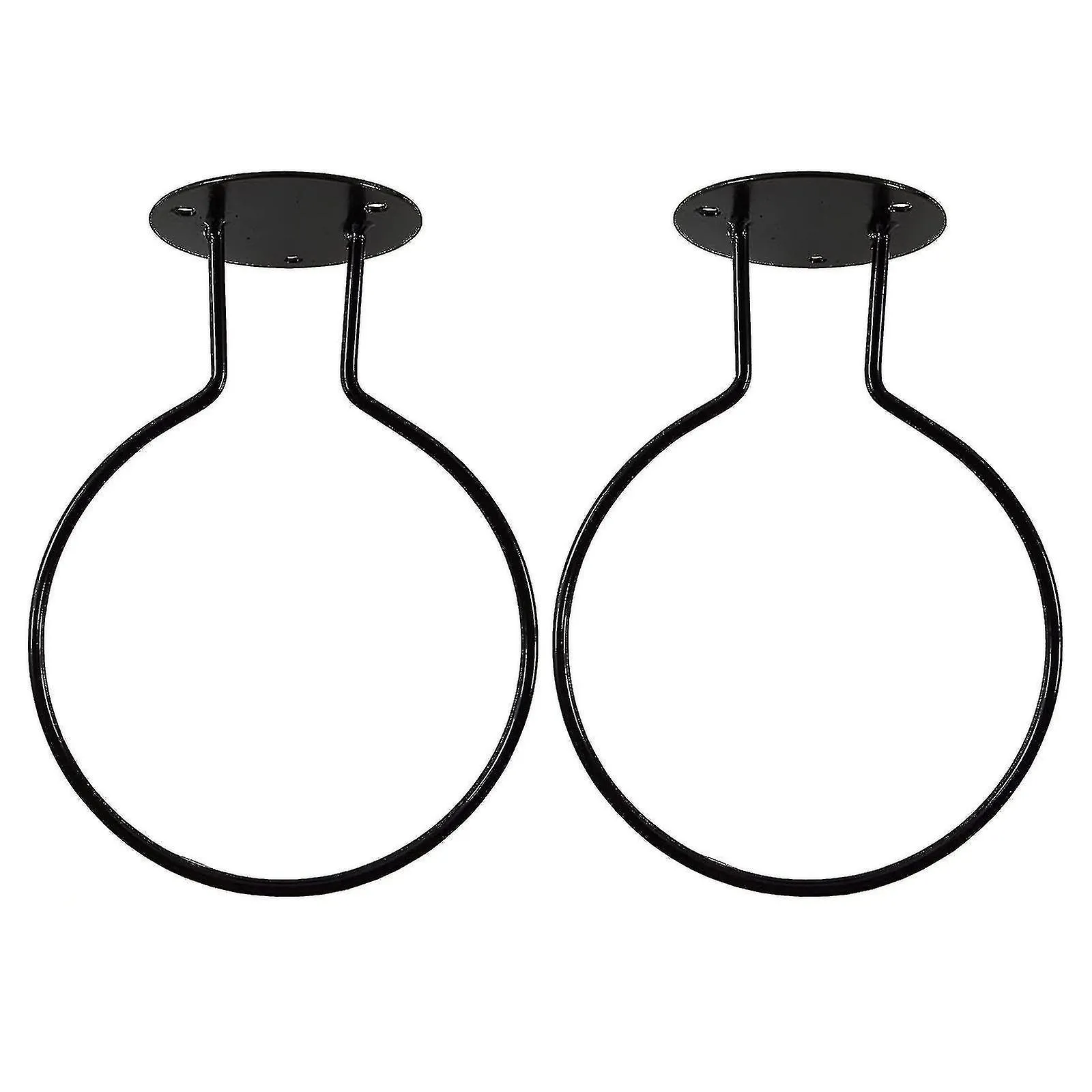 2pcs Soporte de pelota montado en la pared para baloncesto voleibol rugby fútbol
