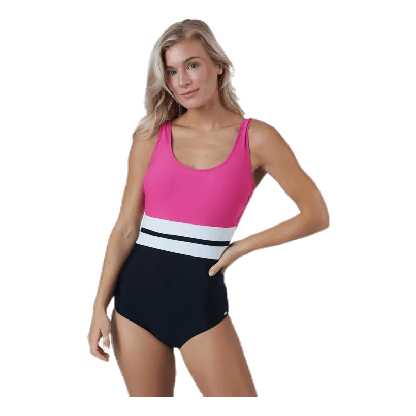 Abecita Piquant Swimsuit Pink/Black