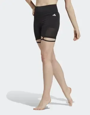 ADIDAS MALLAS CORTAS TRAIN ESSENTIALS DANCE HIGHWAISTED