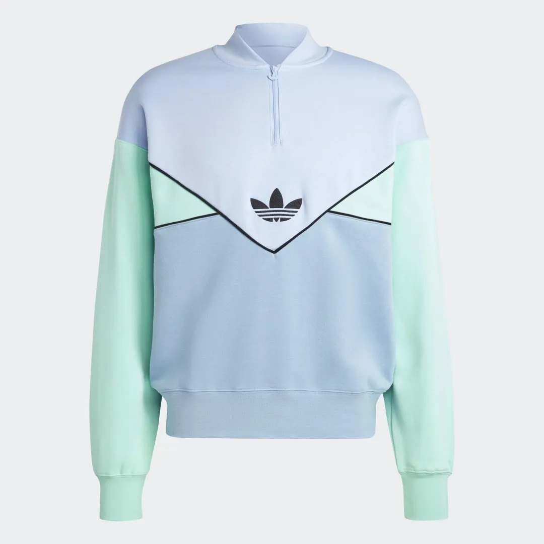 ADIDAS ORIGINALS ADICOLOR SEASONAL ARCHIVE HALFZIP CREW
