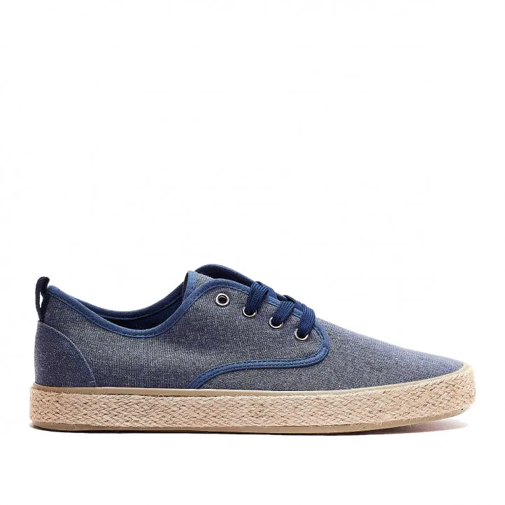 Alpargatas Lobo marselle color azules
