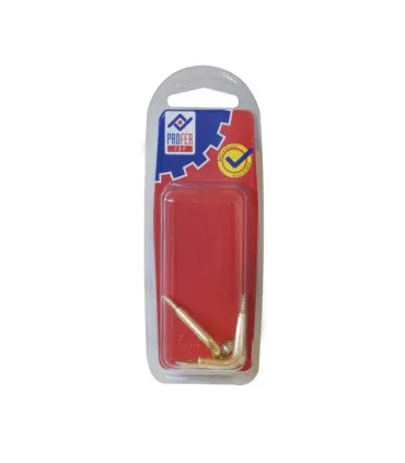 Alzapaños latonado b 2 pzs PROFER TOP 25mm PT0724