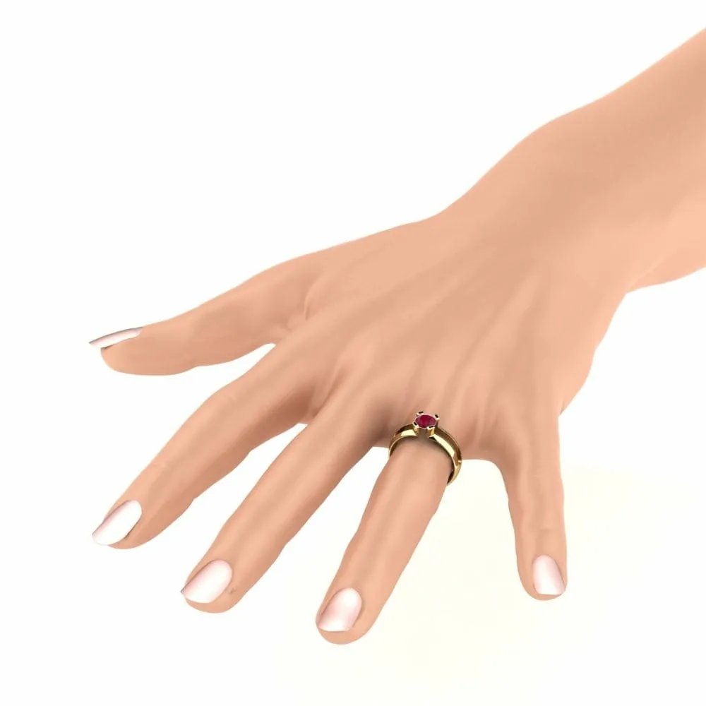 Anillo de compromiso Bona