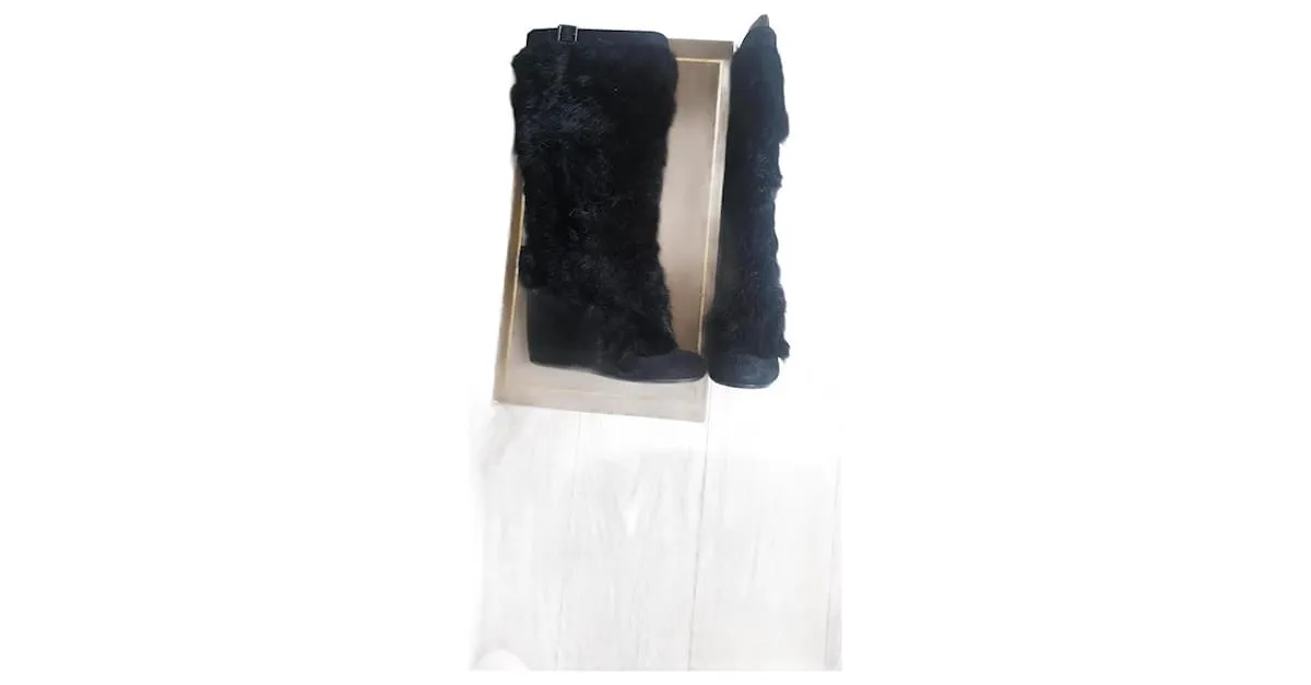 Ash botas Negro 