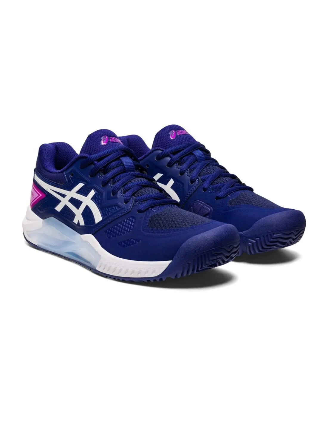 ASICS GEL CHALLENGER 13 AZUL BLANCO MUJER 1042A205400
