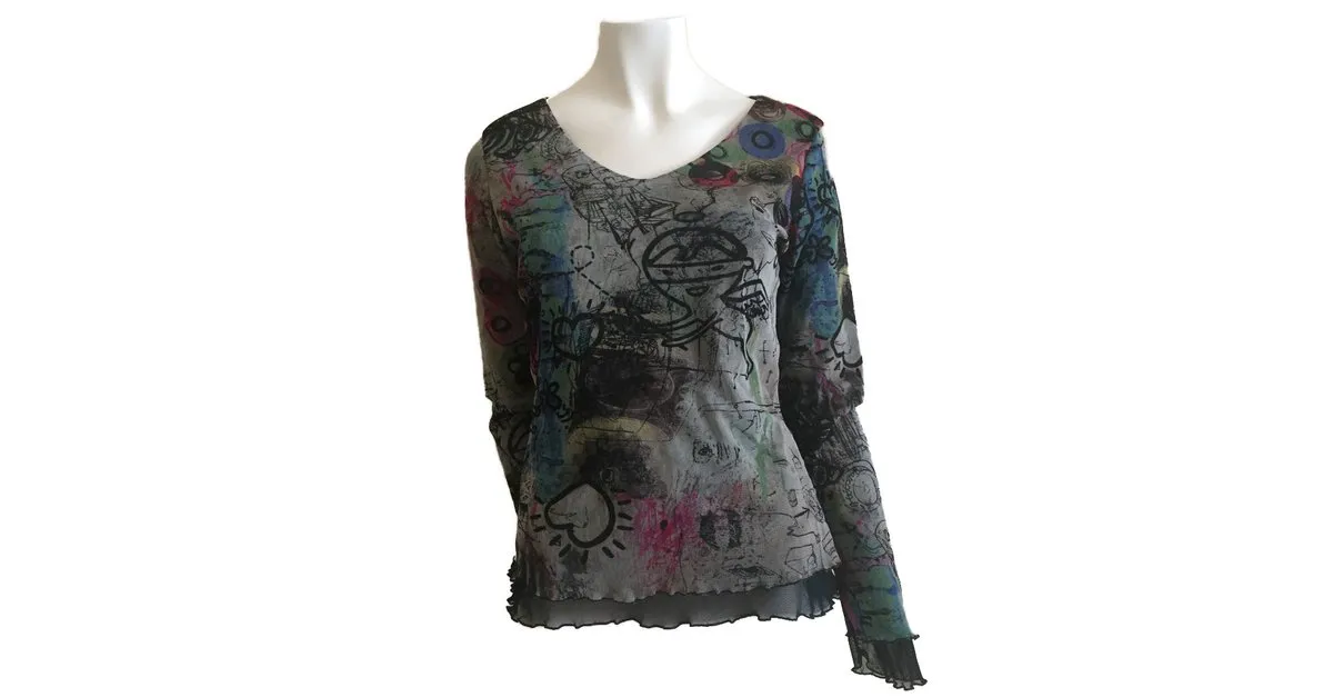 Autre Marque James Lakeland Tops Negro 