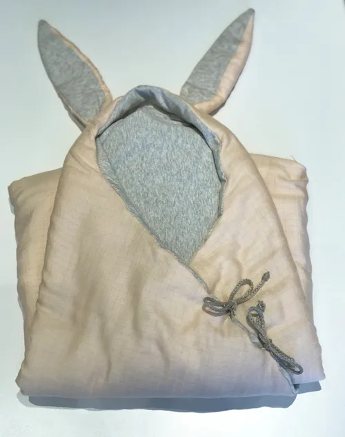 Baby Shower. Saco Bunny Pastel Crush Sunset.