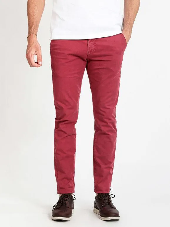 Baci & Abbracci Pantalón de corte slim de algodón