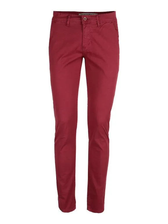 Baci & Abbracci Pantalón de corte slim de algodón