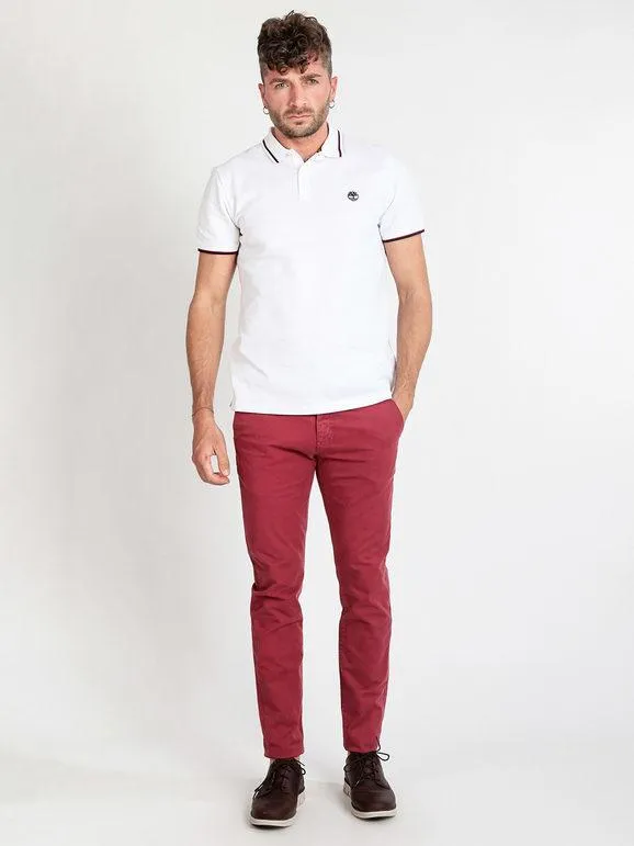Baci & Abbracci Pantalón de corte slim de algodón