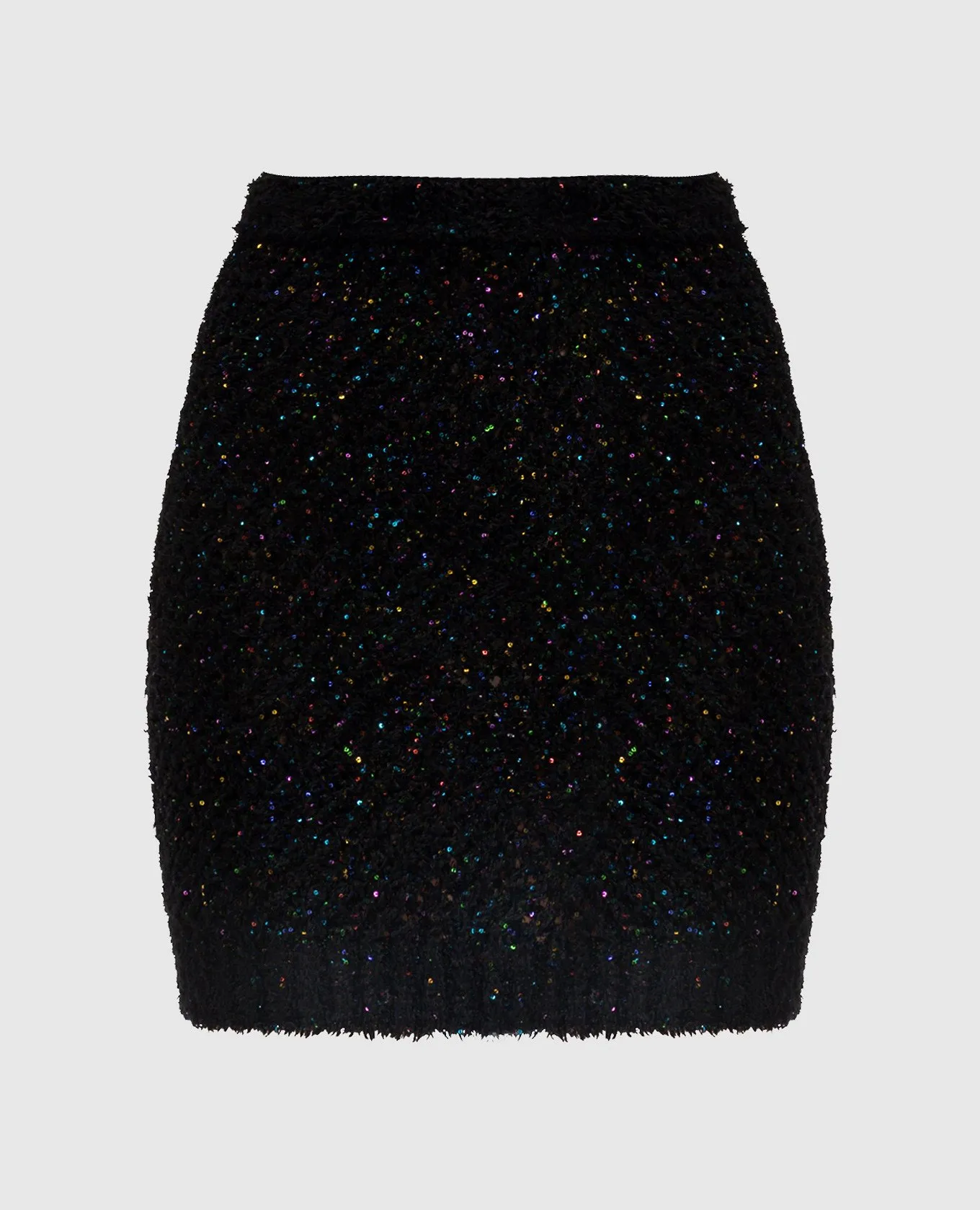 Balmain Black underpants with silk and sequins