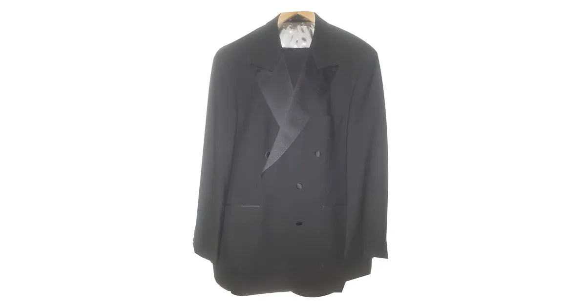 Balmain Chaqueta de noche Negro 