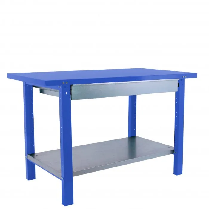 Banco de trabajo Simonwork Bt6L Pro Metal 1Box 830x1500x730 Azul Simonrack