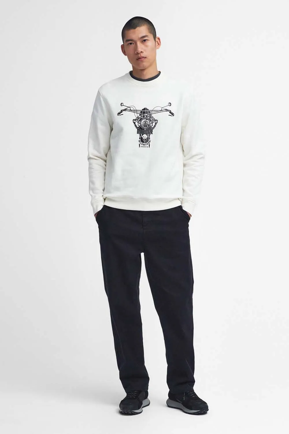 Barbour International Sudadera Vallis Graphic