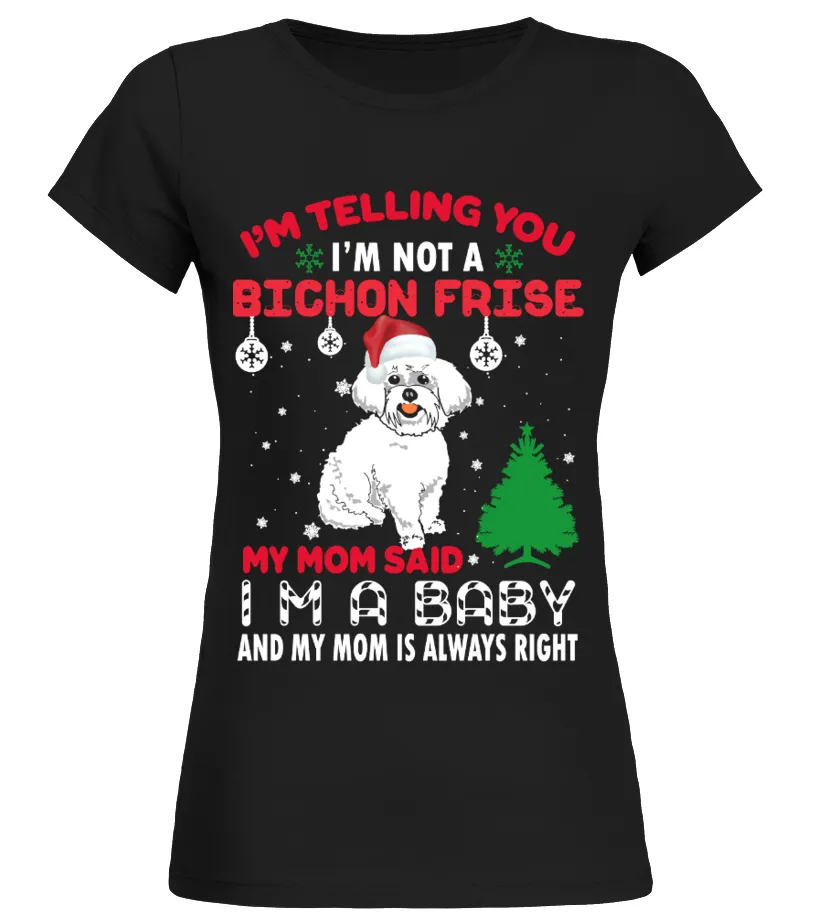 Bichon Frise Camiseta cuello redondo Mujer