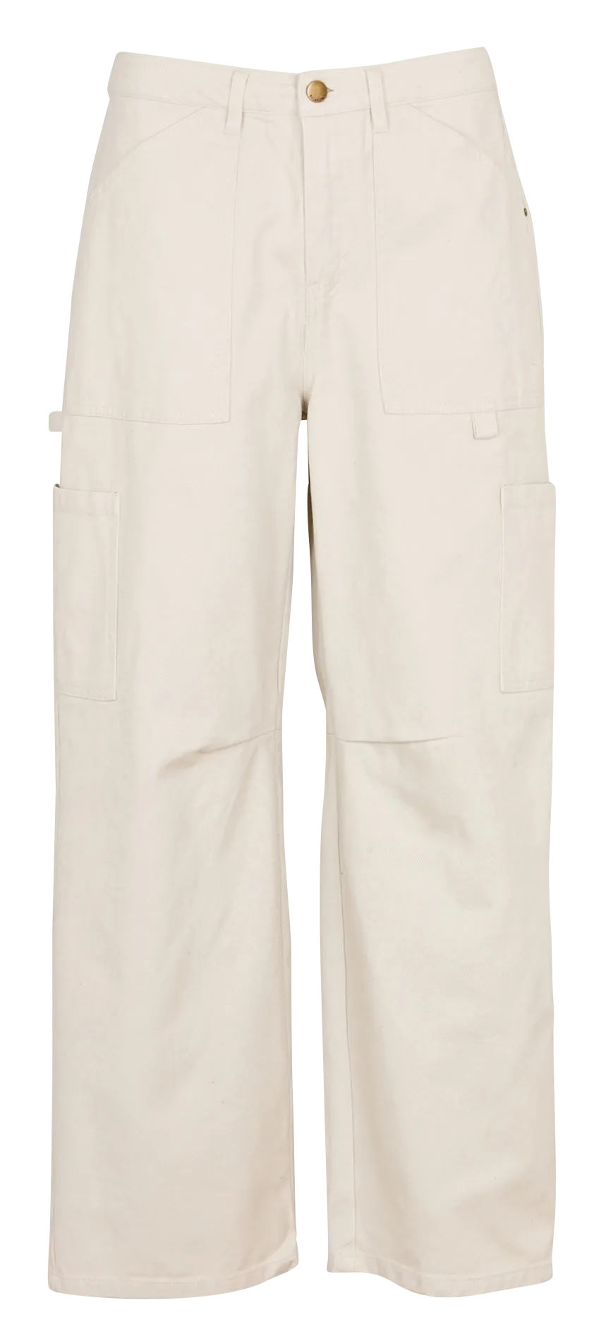 BILLABONG LEIA  PANTALóN CARGO DE ALGODóN EN BEIGE