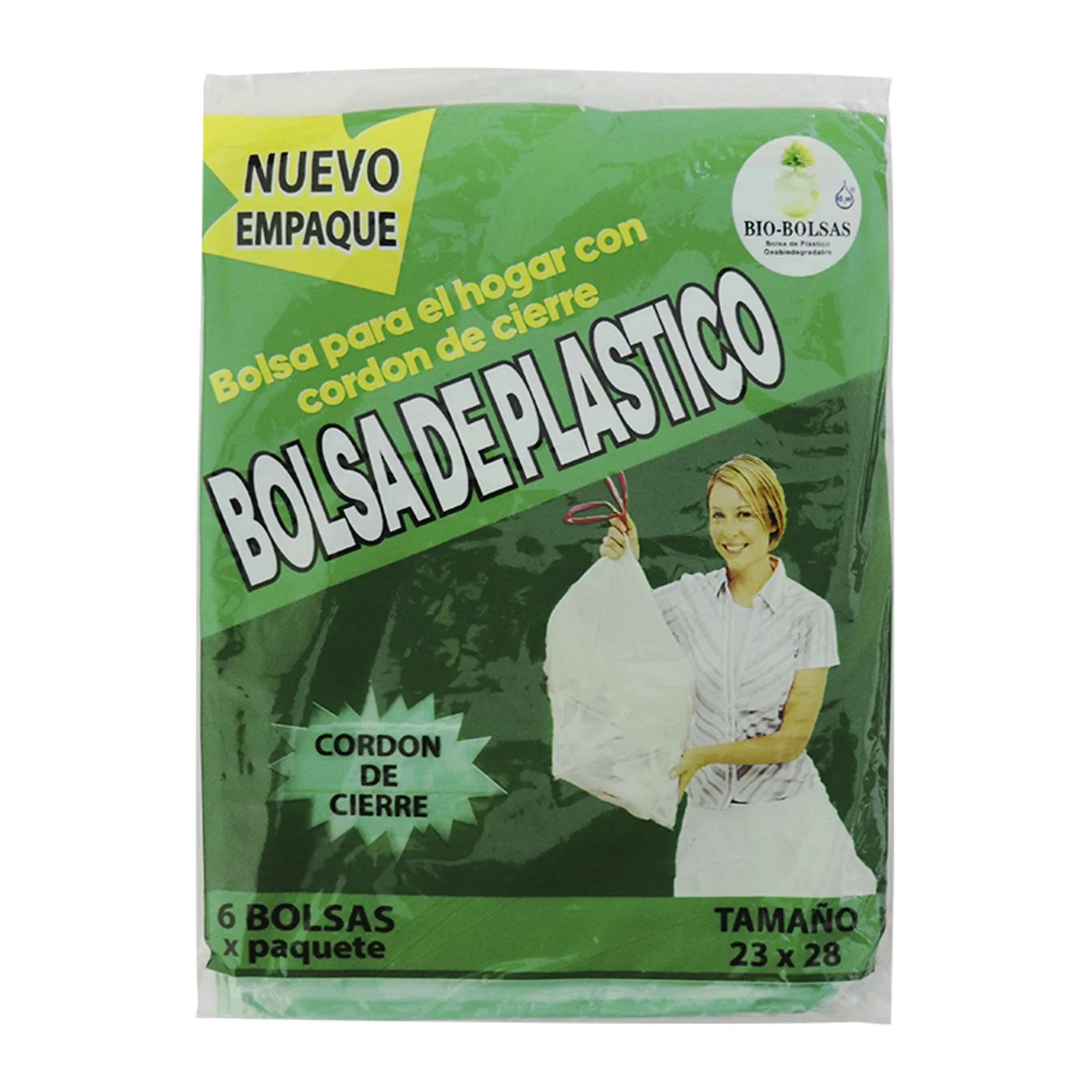 Bio Bolsas De Basura 23x28 Pulgadas