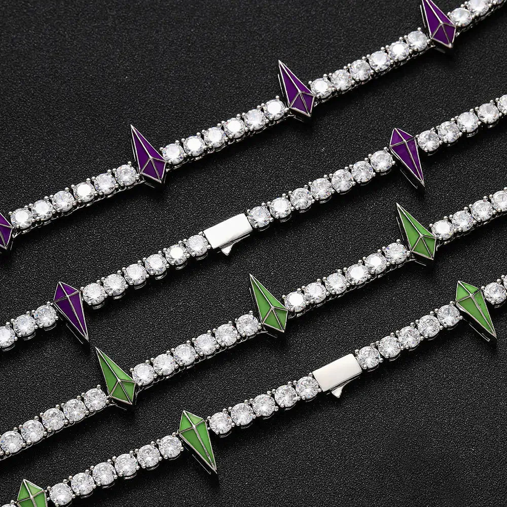 Black Panther Crystal Necklace