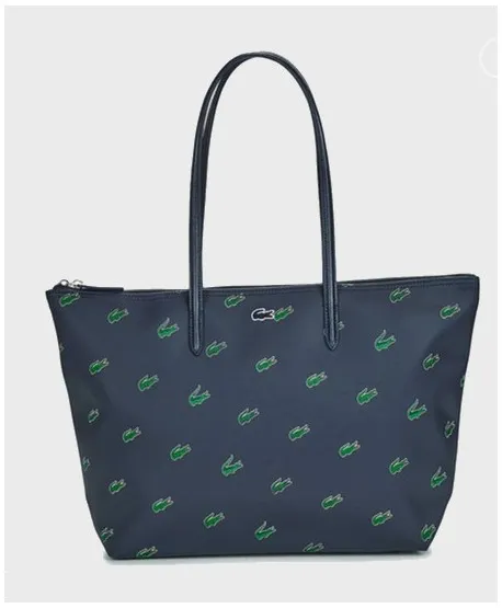 Bolso de Mujer LACOSTE Azul Marino Verde