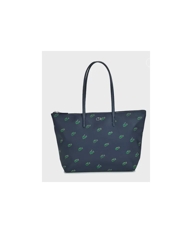 Bolso de Mujer LACOSTE Azul Marino Verde