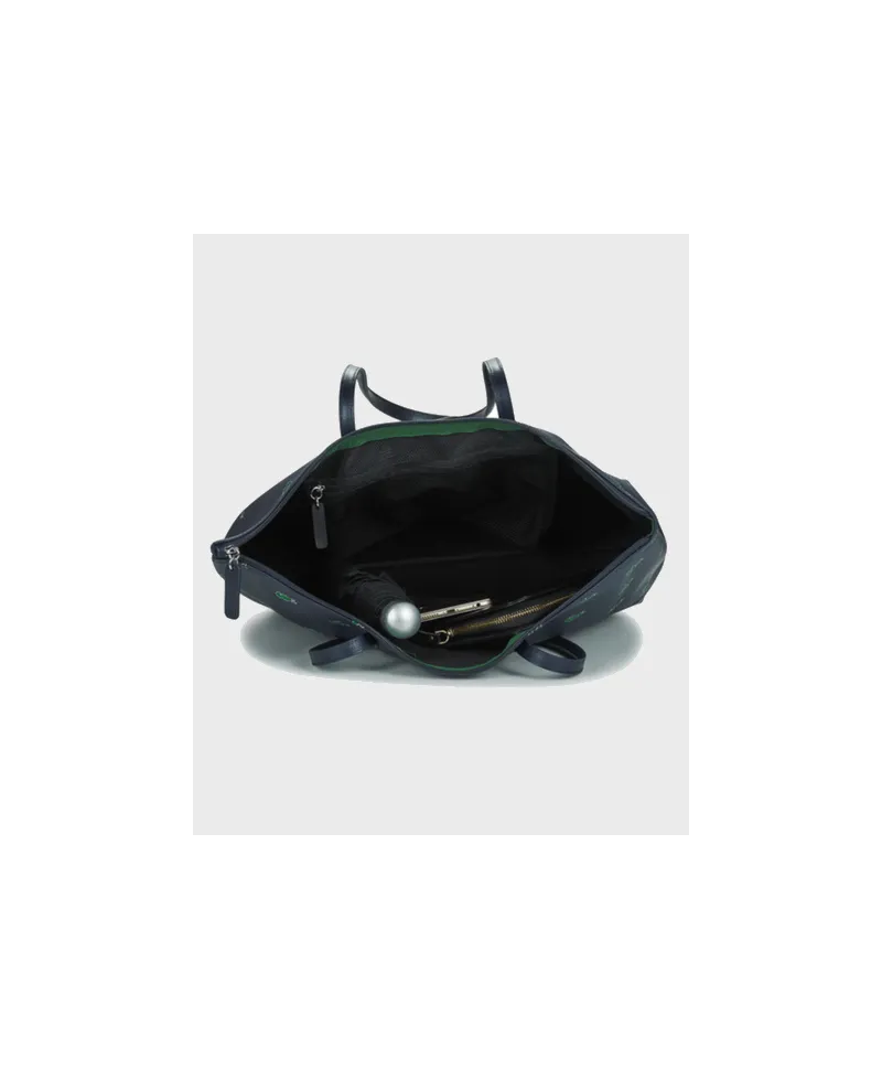 Bolso de Mujer LACOSTE Azul Marino Verde