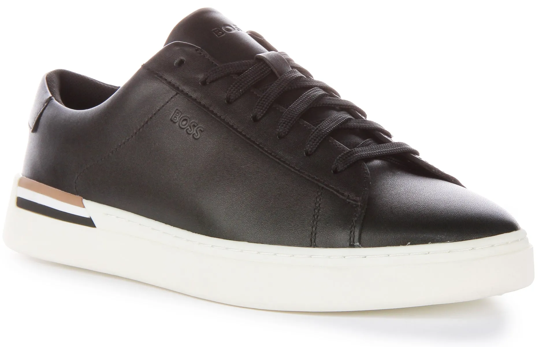 Boss Clint Tenn Itt Zapatillas sintéticas para hombre en negro y blanco