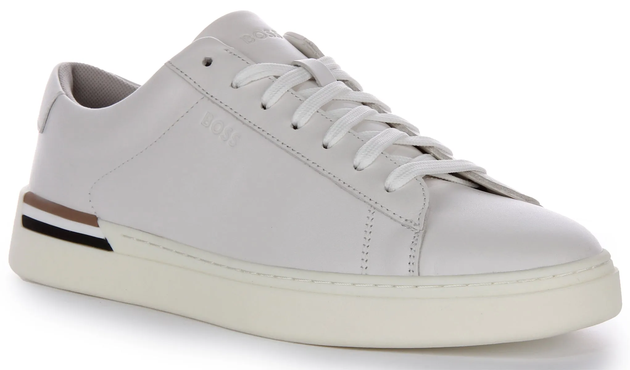 Boss Clint Tenn Itt Zapatillas sintéticas para hombre en negro y blanco