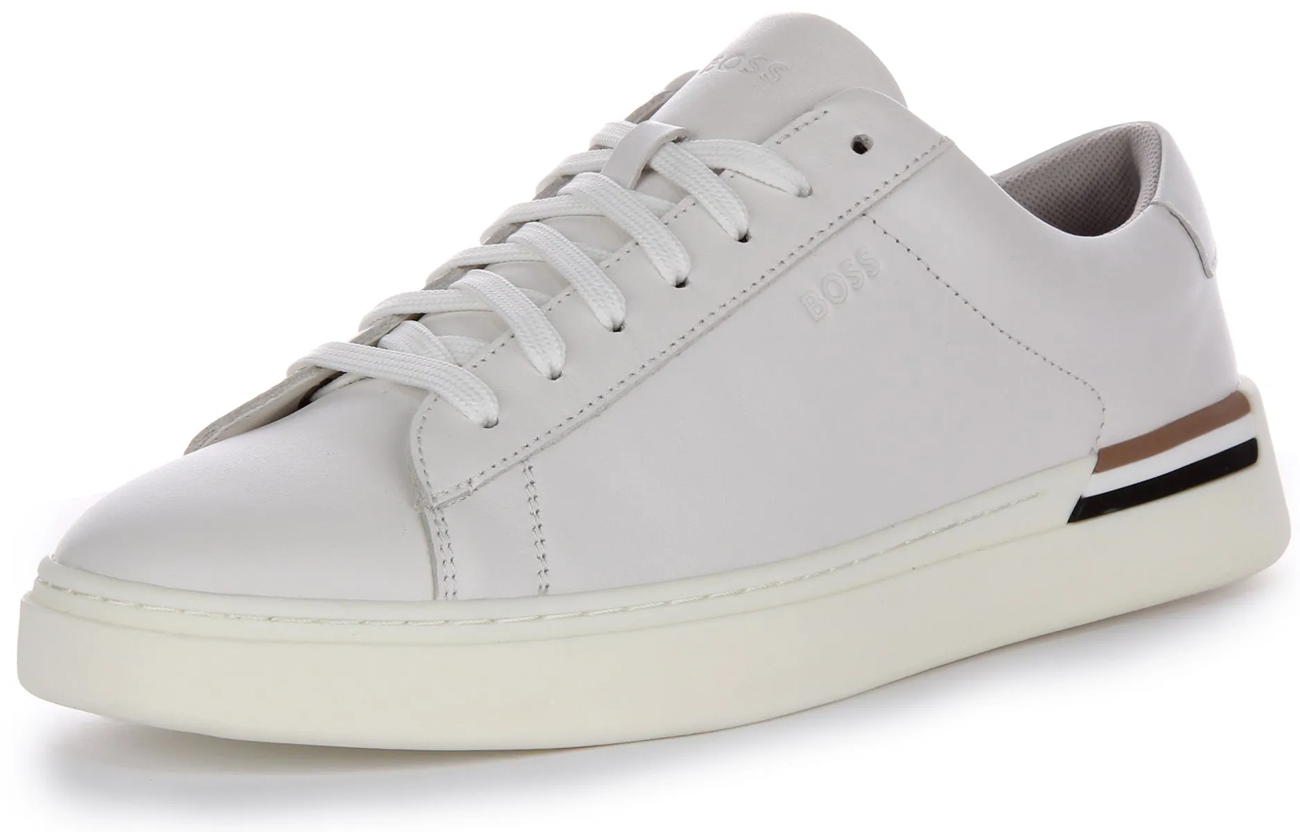 Boss Clint Tenn Itt Zapatillas sintéticas para hombre en negro y blanco
