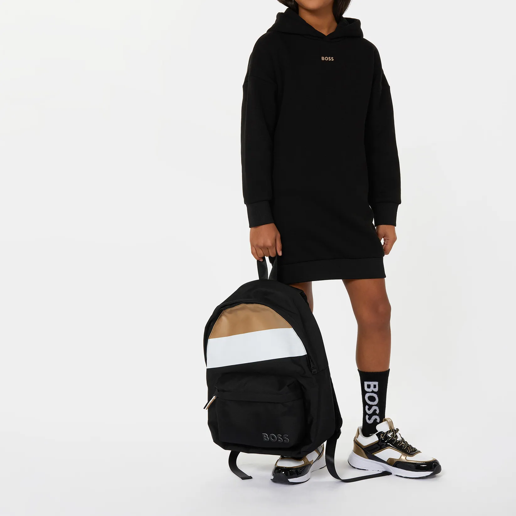 BOSS Vestido sudadera con capucha