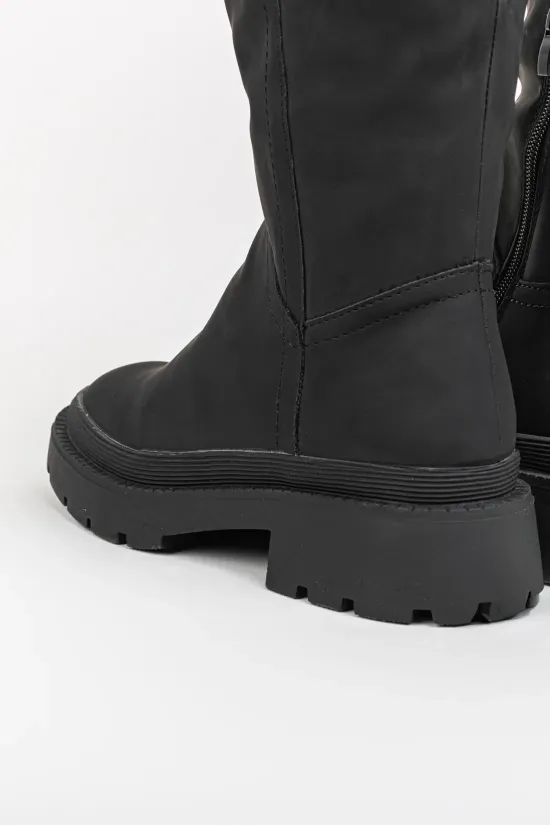 BOTA ALTA OPIS  NEGRO