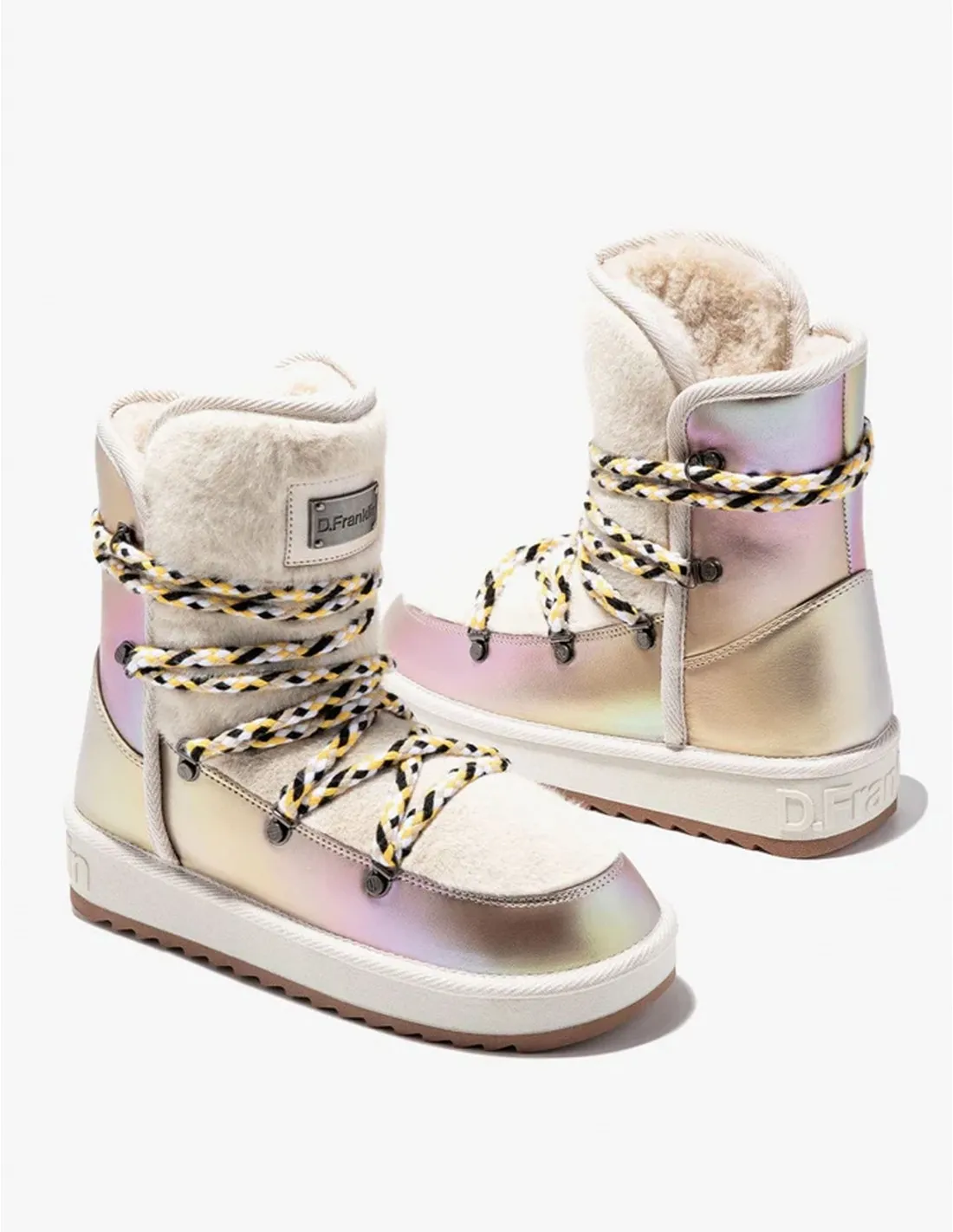 Botas Australianas Pelo Iridiscentes D. FRANKLIN