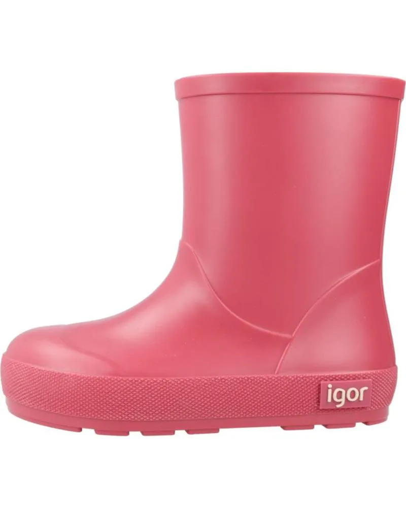 Botas de agua IGOR  de Niña BOTAS NINO MODELO YOGI COLOR ROSA  FRAMBUESA