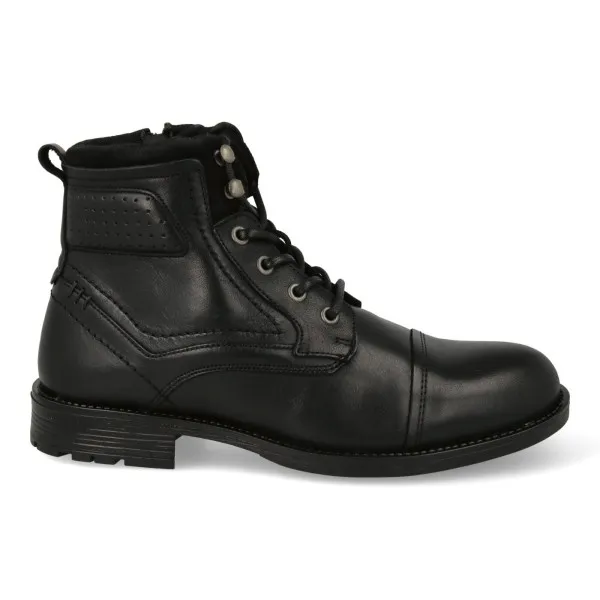 BOTINES HOMBRE NEGRO COMODOS MOD. JOYCE