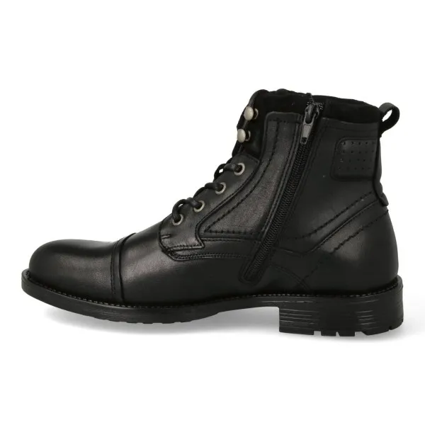 BOTINES HOMBRE NEGRO COMODOS MOD. JOYCE