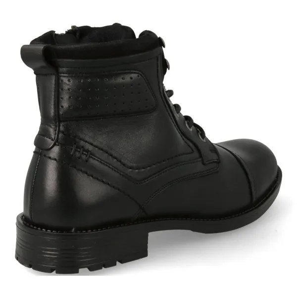 BOTINES HOMBRE NEGRO COMODOS MOD. JOYCE
