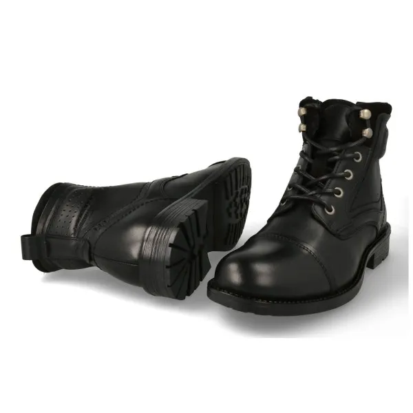 BOTINES HOMBRE NEGRO COMODOS MOD. JOYCE