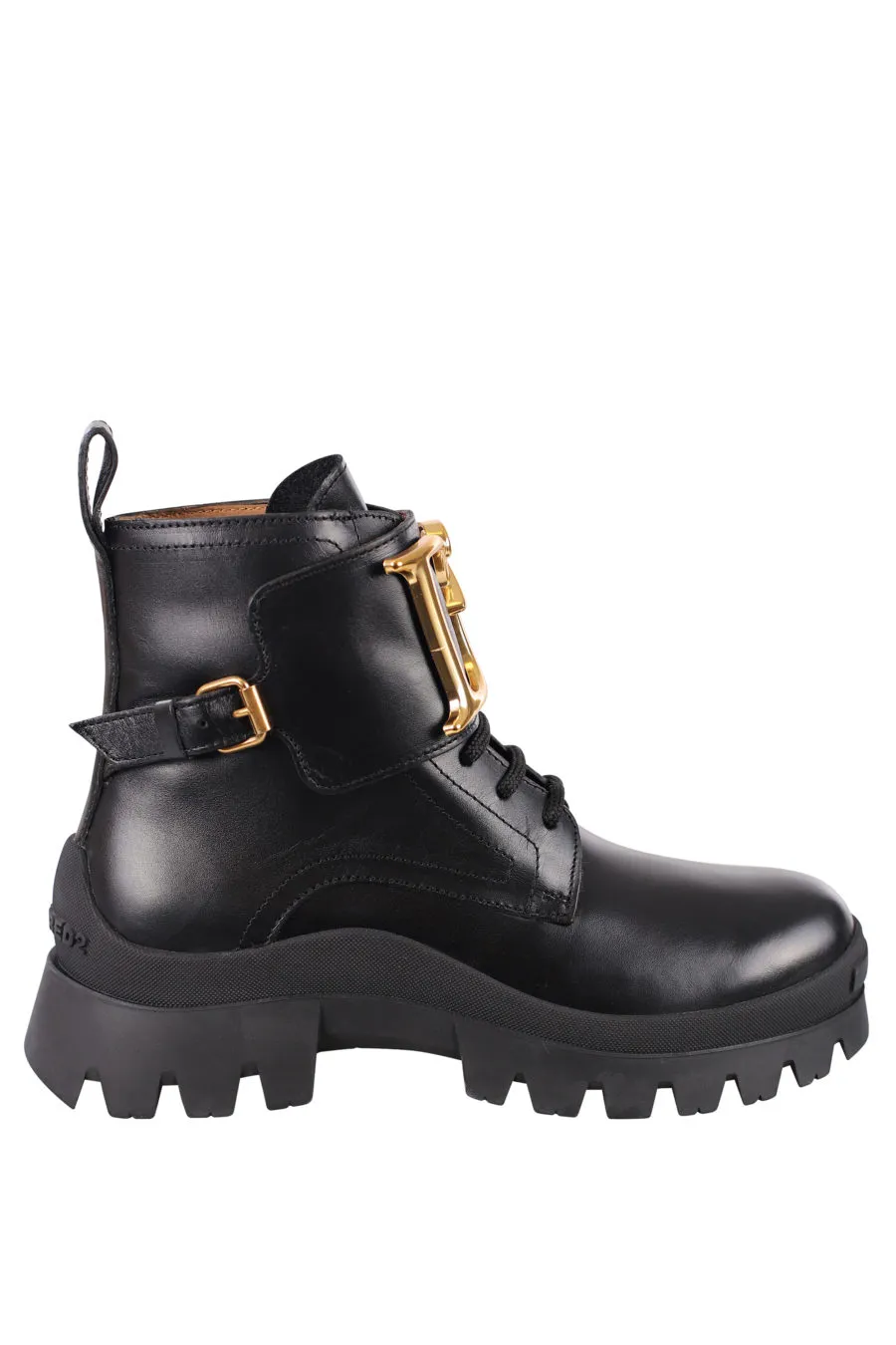 Botines negros con logo D2