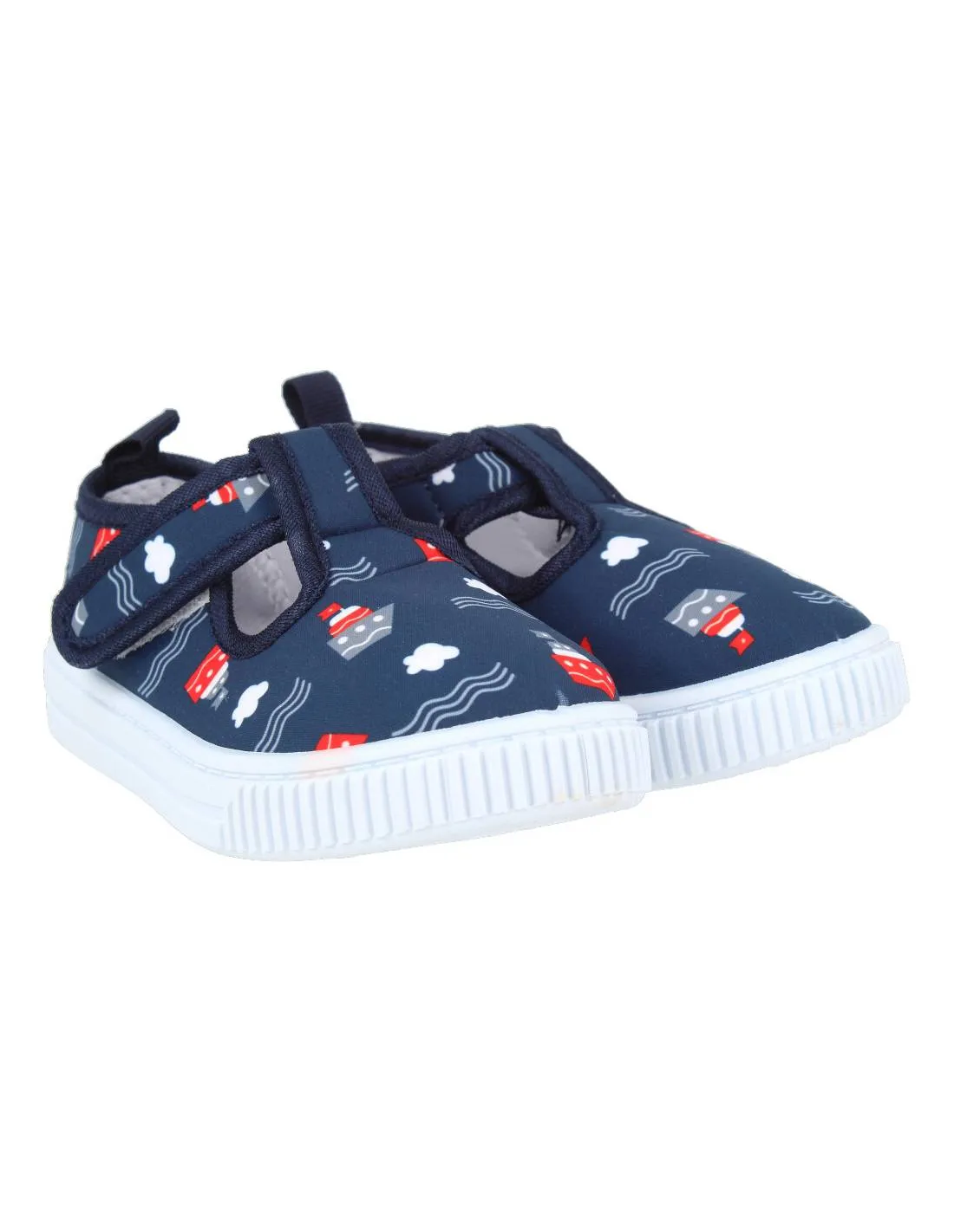 BUBBLE KIDS  PEPITO LONA VELCRO MARINO