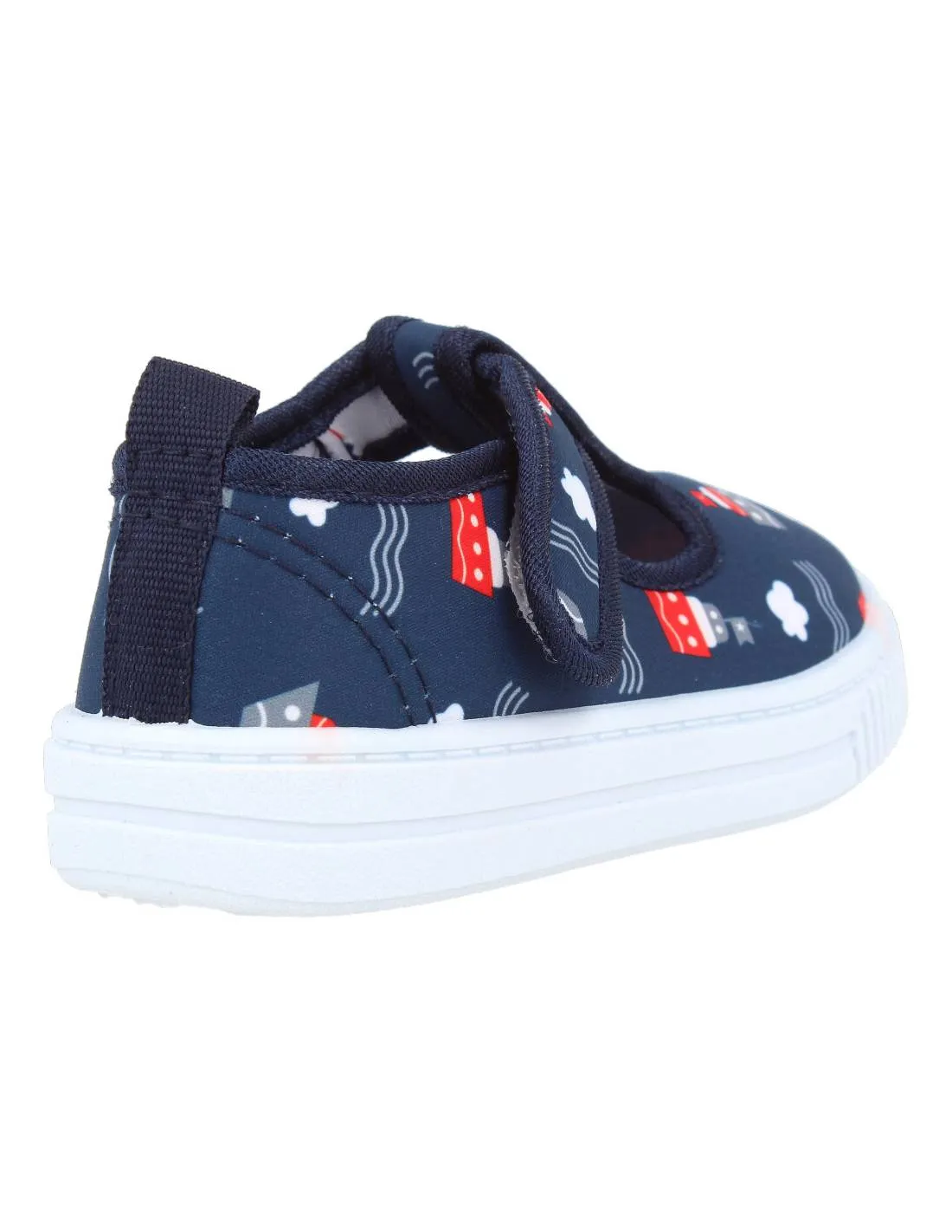 BUBBLE KIDS  PEPITO LONA VELCRO MARINO