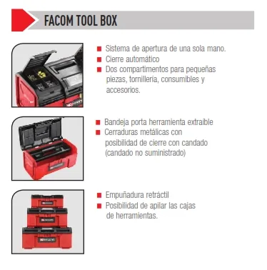 CAJA HERRAMIENTAS 24INCH FACOM BP.C24NPB