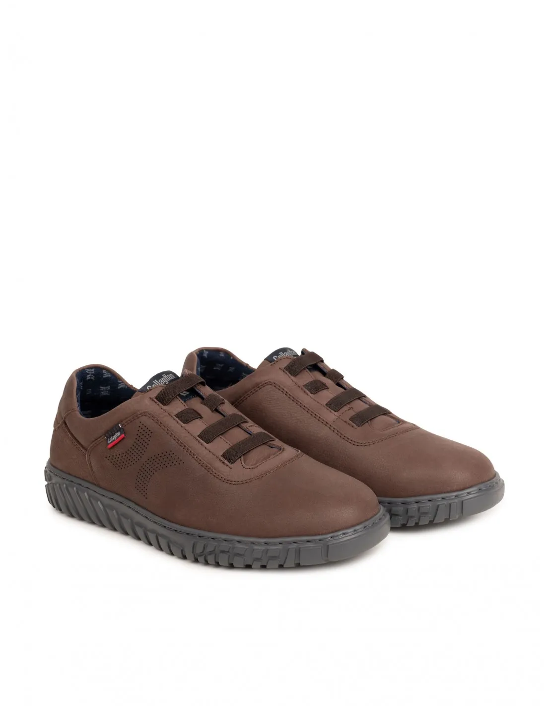 CALLAGHAN Zapatos Cordones Elásticos Marrones