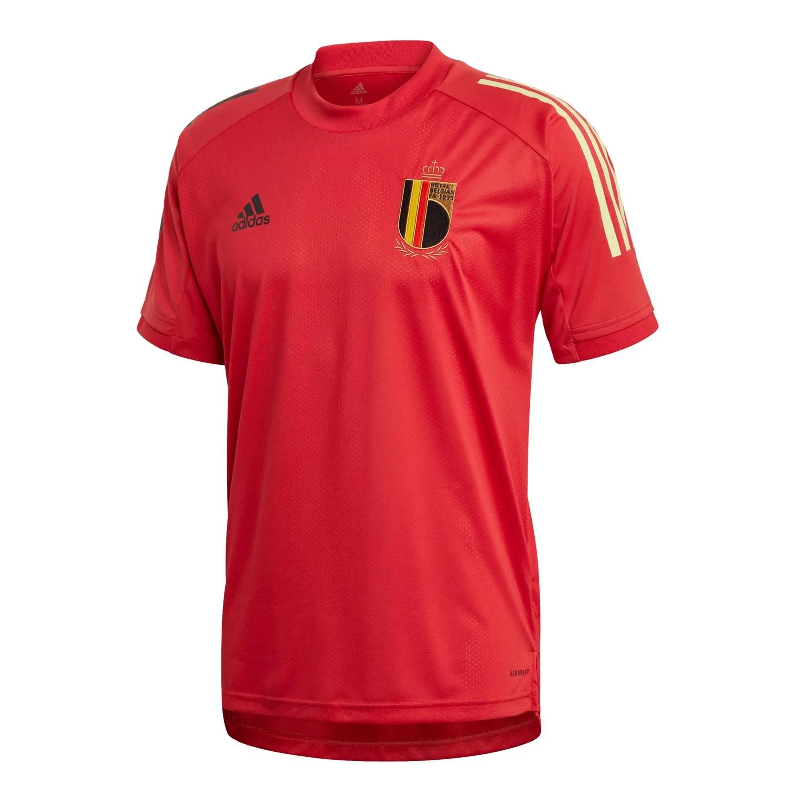 Camiseta adidas Bélgica entreno 2020 2021