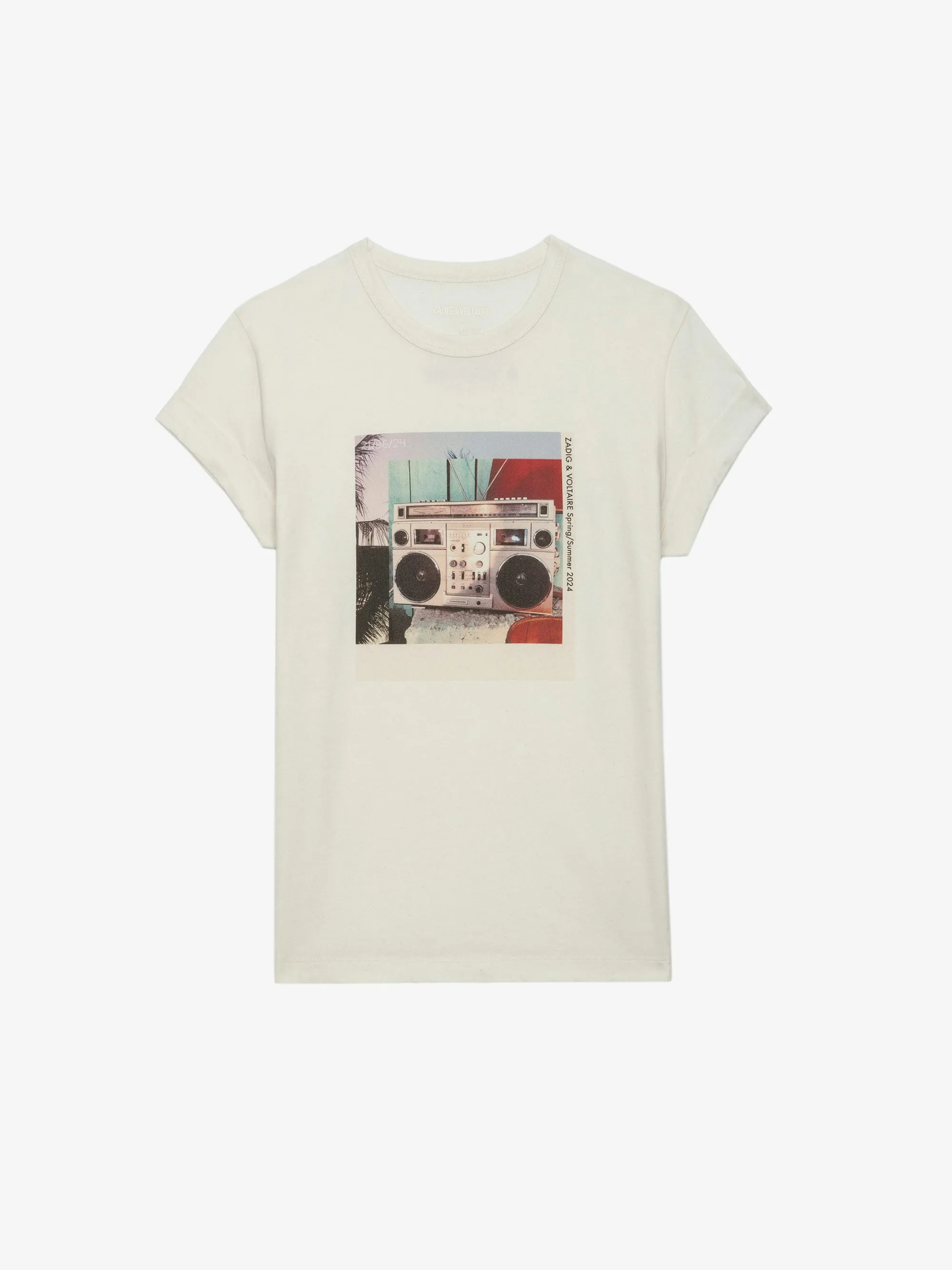 Camiseta Anya Estampado Fotográfico