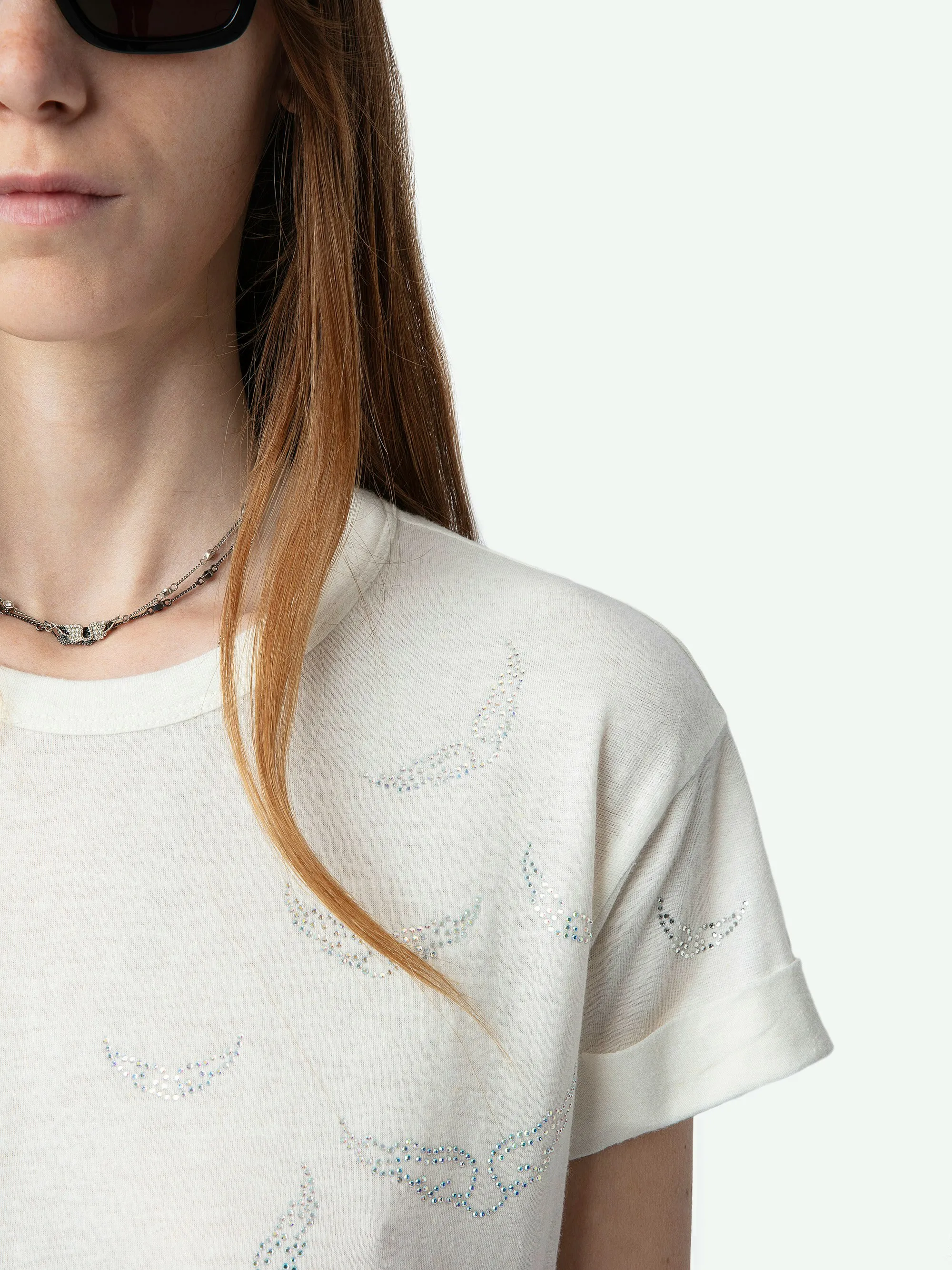 Camiseta Anya Wings con Strass