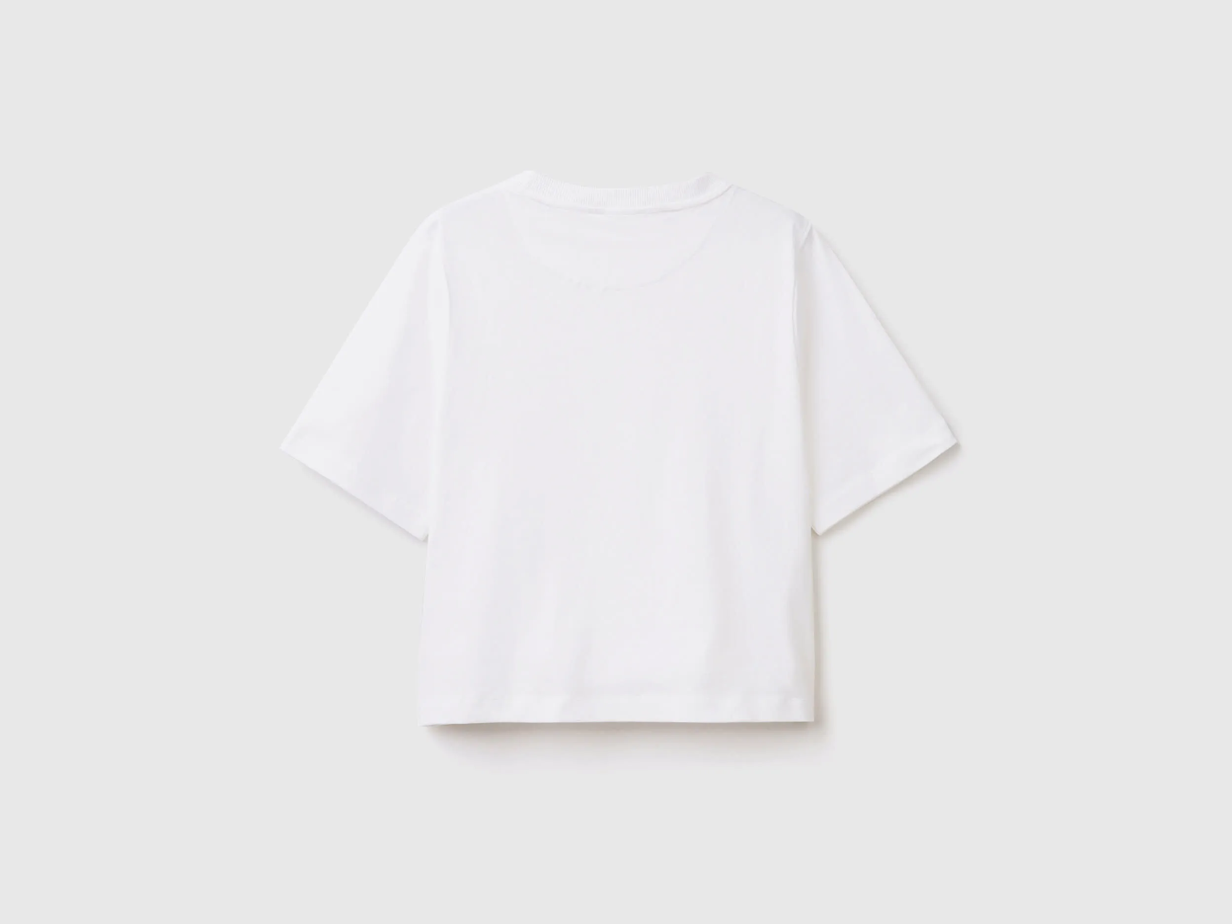 Camiseta boxy fit de 100 % algodón