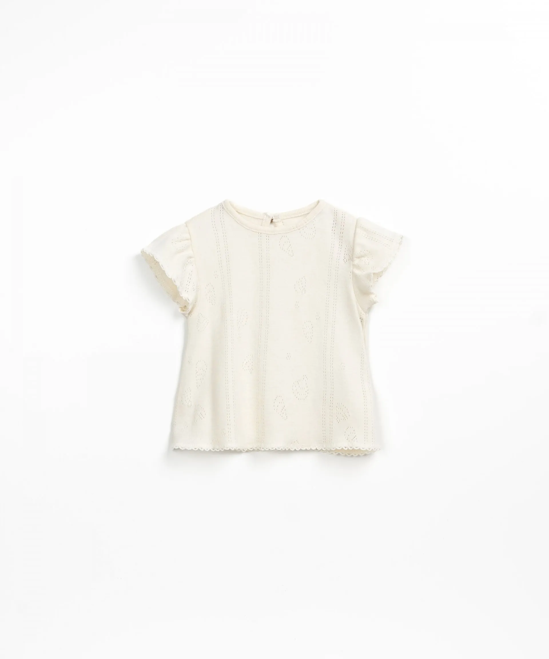 Camiseta con abertura en la espalda | Textile Art