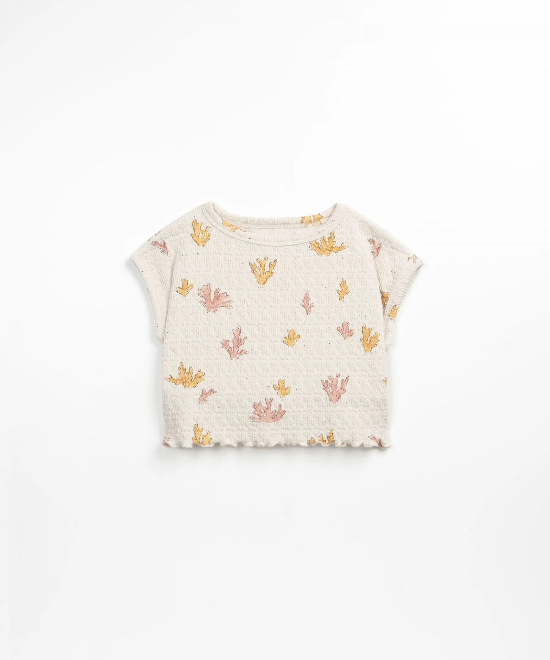 Camiseta con estampado de corales | Textile Art