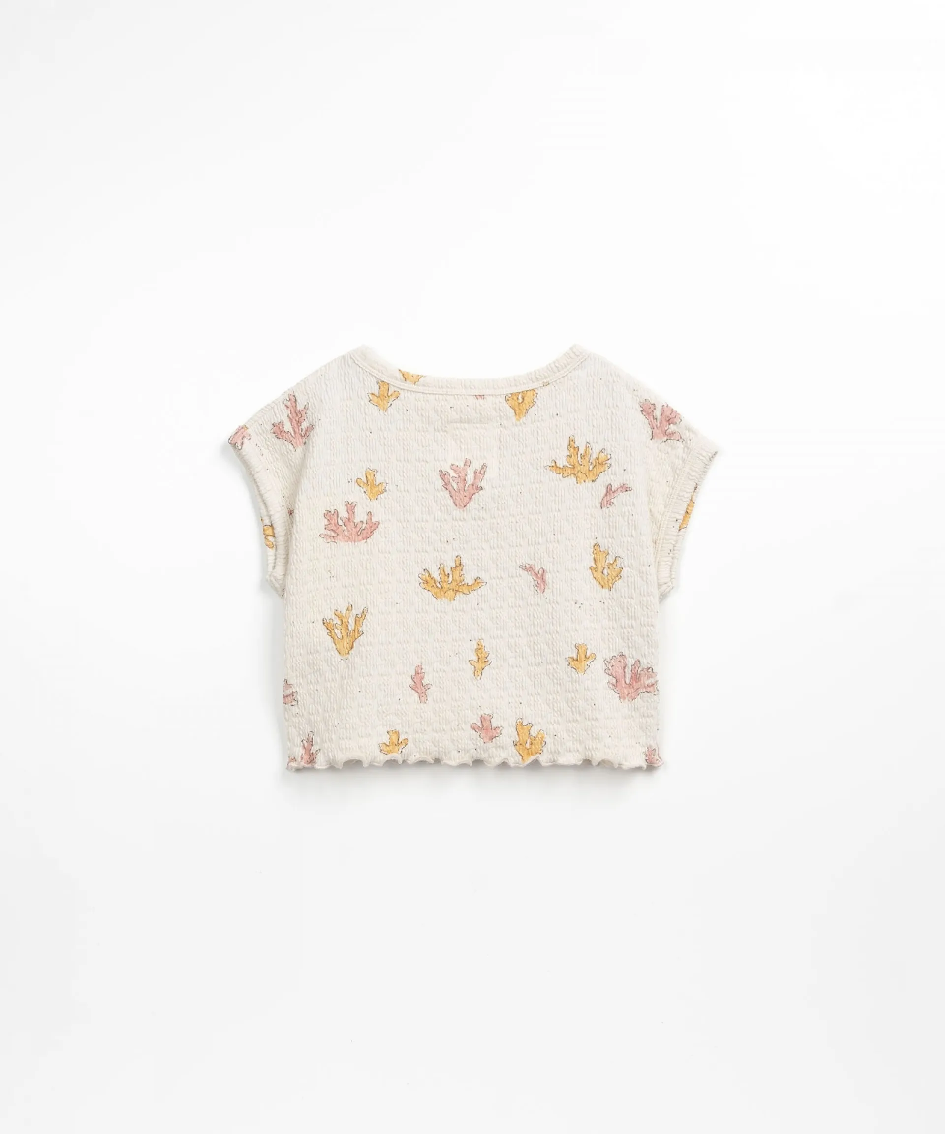 Camiseta con estampado de corales | Textile Art