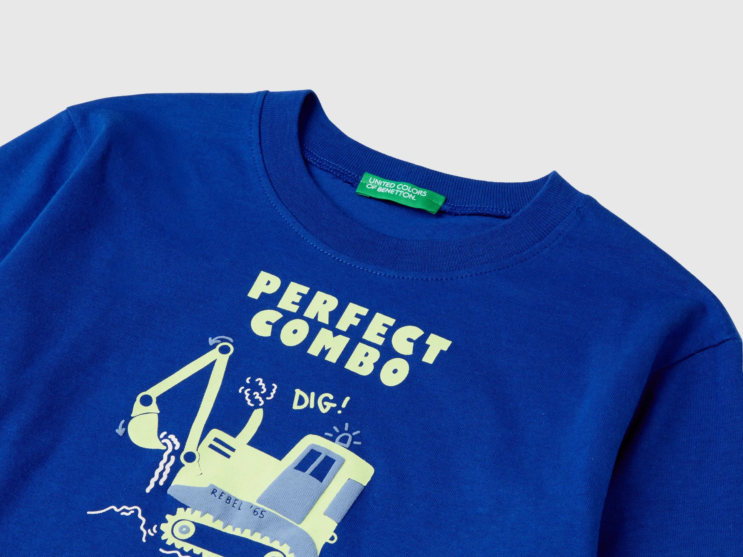 Camiseta de algodón orgánico con estampado